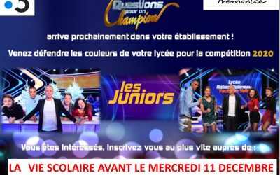 Question pour un champion Junior